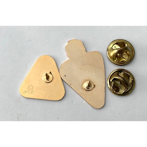 Vintage Christmas Holiday Salvation Army Tree Of Lights Pins Set Lot 2 - Picture 3 of 3